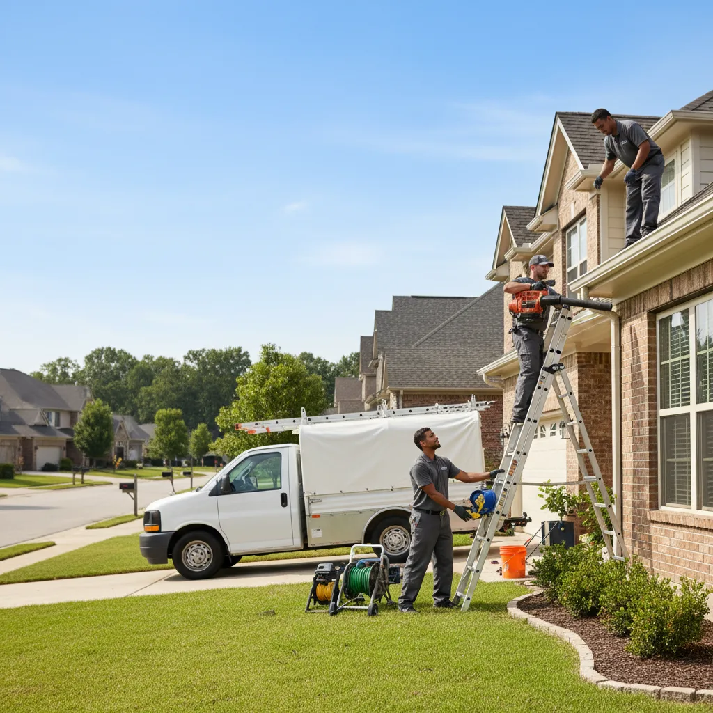Home Gutter Service in Thackerville, OK near me